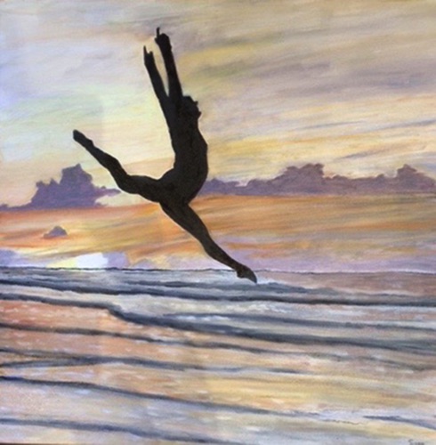 BALLET ON THE BEACH
Oil on Canvas
61x61cm
$110 BALLET ON THE BEACH
Oil on Canvas
61x61cm
$110